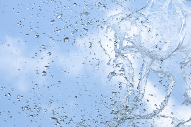 水しぶき