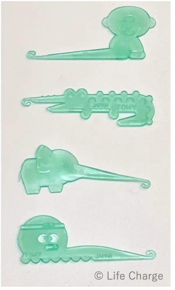 エラスティックゴム着脱用フック