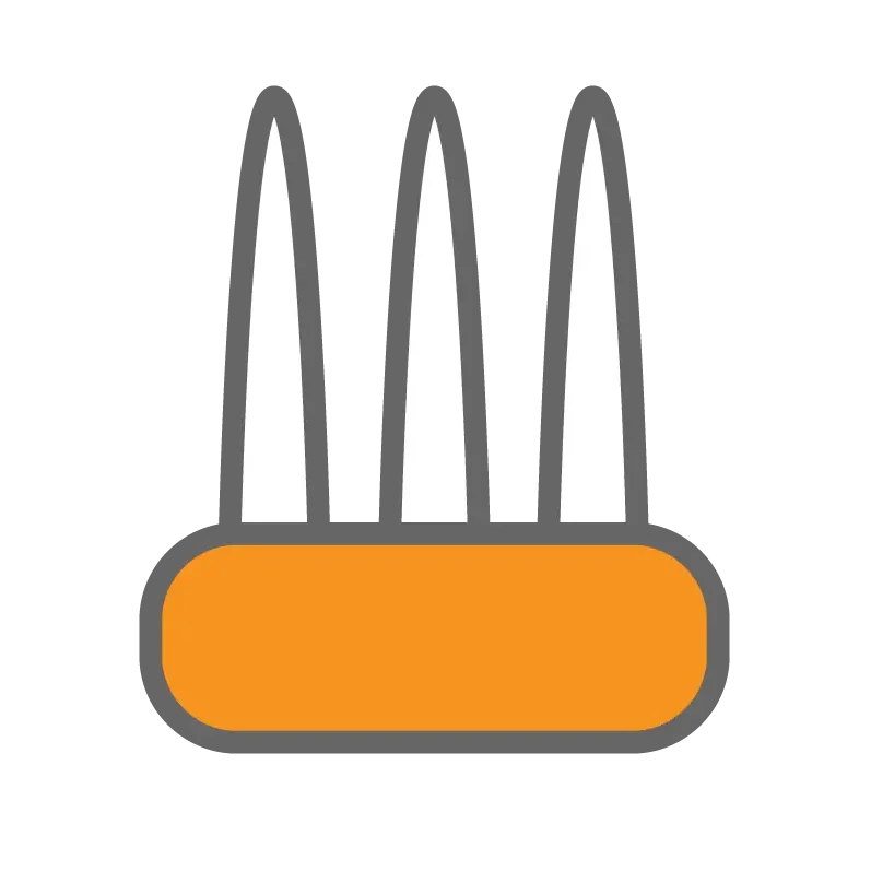 テーパード加工タイプ